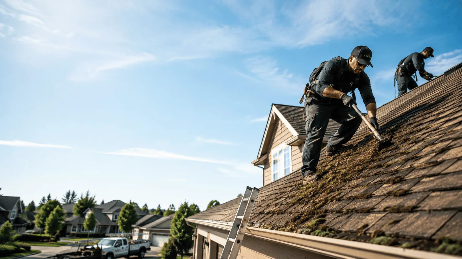Roof Moss Removal in Florence, TX near me